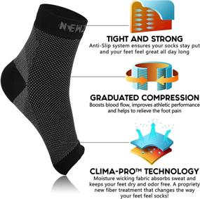 img 1 attached to NEWZILL Fasciitis Compression Increases Circulation Sports & Fitness