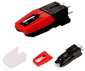 img 3 attached to 🎵 Feir Vinyl LP Record Player Turntable Cartridge Replacement Stylus Needles: Compatible with Crosley, Ion, Jensen, 1byone, and More (2pcs)