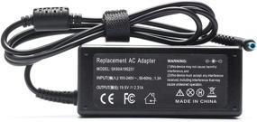 img 2 attached to HP Pavilion x360 15-f233wm 15-f272wm 15-f387wm 17-g119dx 17-g121wm 719309-003 45W Notebook Power Cord Supply - AC Adapter Power Charger