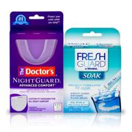the doctor's nightguard: advanced comfort & fresh guard soak crystals pack - achieve optimal protection & freshness! logo