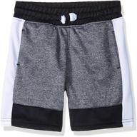 👖 stylish southpole colorblock marled shorts: boys' clothing for comfortable and trendy summer wear logo