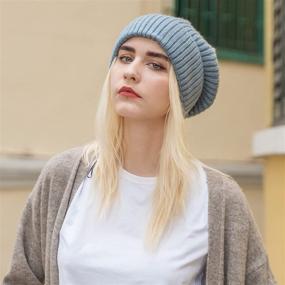 img 2 attached to Stay Cozy this Winter with ZLYC Winter Slouchy Beanie Hat - Ribbed Knit, Stretch, and Warm for Women and Men!