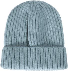 img 1 attached to Stay Cozy this Winter with ZLYC Winter Slouchy Beanie Hat - Ribbed Knit, Stretch, and Warm for Women and Men!