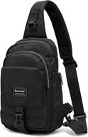 versatile and stylish backpack crossbody shoulder business black98 – perfect for professionals logo