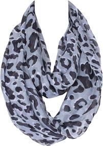 img 3 attached to Lightweight Fashion Leopard Polyester Leopard Women's Accessories