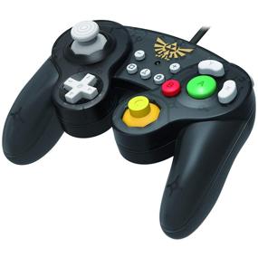 img 3 attached to 🎮 Experience Authentic GameCube Gameplay with HORI Nintendo Switch Battle Pad (Zelda) Controller