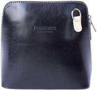 lagaksta italian leather crossbody wallet logo