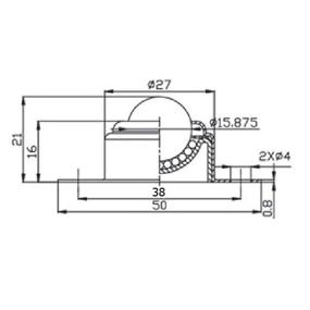 img 1 attached to 🔀 KangTeer Stainless Power Transmission Products: Universal Rotation Transfer Efficiency