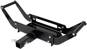 img 4 attached to ZEAK Cradle Winch Recovery Mounting Plate, 10x4.5'' Universal Fit Winch Mounting Plate, 15000 lb Capacity with Improved SEO