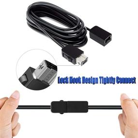 img 3 attached to 🎮 10ft Extension Cable for NES Classic Controller – 2 Pack, includes 2 NES Mini Classic Controllers, Compatible with NES Classic 2016, NES Classic 2017, Classic Mini Controller, and 2 Sets of Conductive Adhesive Pads
