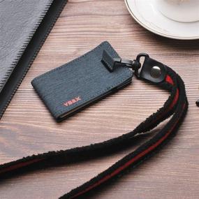 img 1 attached to Mens Slim Front Pocket Wallet Men's Accessories