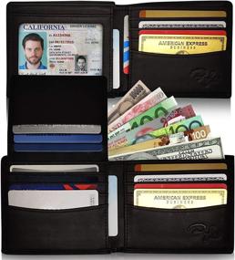 img 2 attached to Window Wallet Bifold Capacity Travel