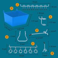 🔧 ultimate pegboard accessories organizer assortment: optimal hanging solutions logo