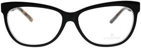 img 2 attached to 👓 Designer Eyeglasses for Women: SWAROVSKI SK5091