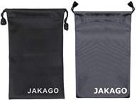 2 pack soft microfiber cell phone & sunglasses storage bags: waterproof pouch with drawstring closure - ideal for glasses, electronic gadgets & more! logo