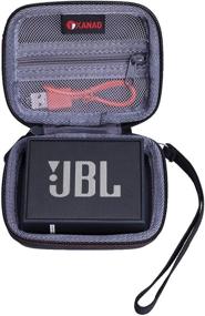 img 3 attached to 🔒 Ultra-durable Grey Protective Case for JBL GO or GO 2 Speaker - Perfect Travel Storage Solution