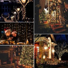 img 3 attached to 🌈 Multicolor LED Fairy Lights 16.4ft - Battery Operated & USB Powered, Remote Timer, Waterproof Silver Wire String Lights - 132 Modes for Room, Garden, Patio, Party, Indoor, Outdoor Decor
