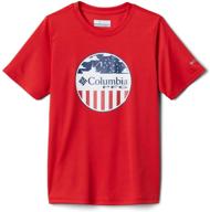 👕 columbia boys' pfg stamp ss shirt logo