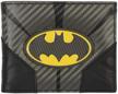 comics batman metal bifold wallet logo