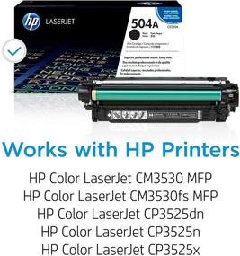 img 3 attached to 🖨️ HP 504A Black Toner Cartridge - CE250A