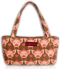 img 4 attached to 🐷 Bungalow 360 70108 PIG Mini Women's Handbags & Wallets: Eco-friendly and Stylish Accessories for Every Day