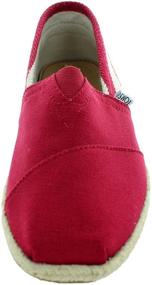 img 3 attached to 👞 Stylish and Comfortable TOMS Men's Shoes: University Classics in Black Stripe, ideal for Loafers and Slip-Ons