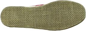 img 1 attached to 👞 Stylish and Comfortable TOMS Men's Shoes: University Classics in Black Stripe, ideal for Loafers and Slip-Ons