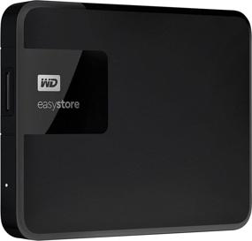 img 2 attached to 💻Высокопроизводительный портативный жесткий диск WD Easystore 2 ТБ USB 3.0 в элегантном черном дизайне