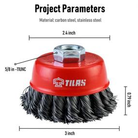 img 2 attached to ✨ Efficient and Versatile TILAX Grinders Threaded Cleaning Stripping