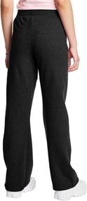 img 3 attached to Hanes Womens Petite Length Middle Sweatpants