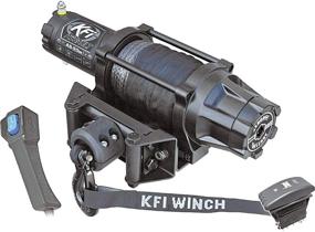 img 1 attached to 🧗 KFI Products AS-50W 5000lb Wide Assault Winch (Black)