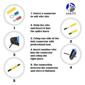 img 3 attached to Insulated Wire Electrical Connectors Assortment