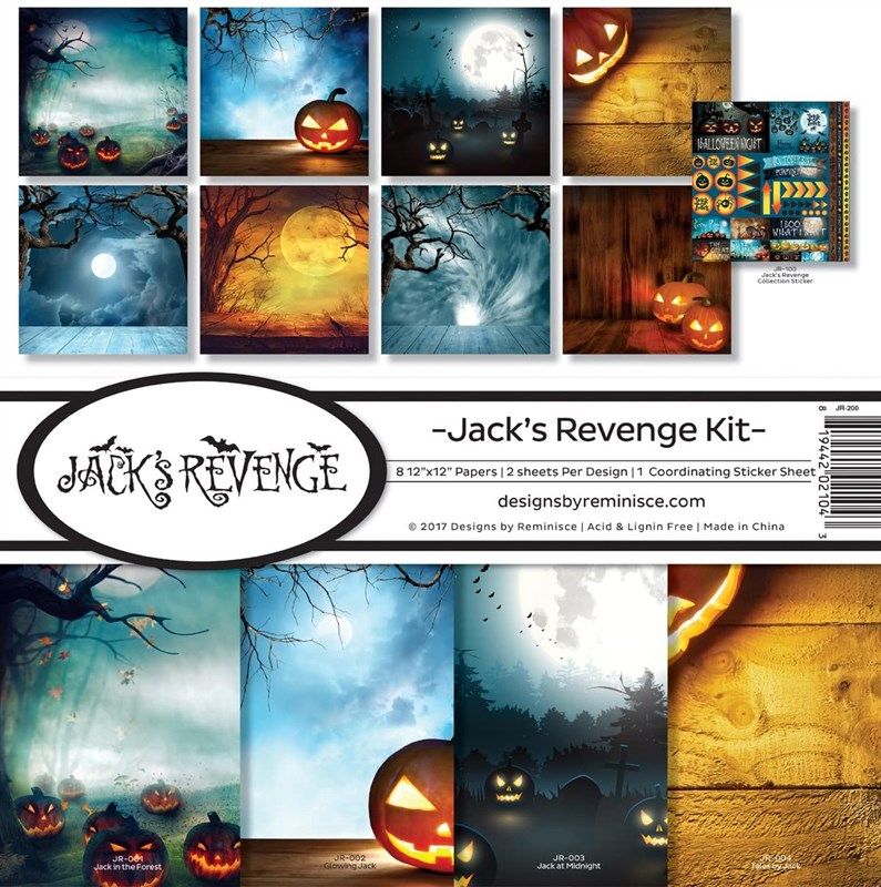 reminisce jacks revenge scrapbook collection 로고