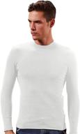 xshing men's stretchy slim fit athletic long sleeve turtleneck t-shirt - warm sweater логотип