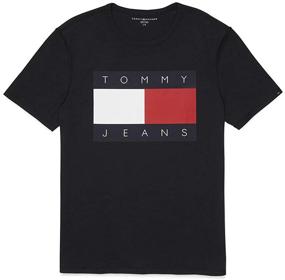 img 4 attached to Tommy Hilfiger Adaptive Sensory White PT Men's Clothing: Discover Comfort in T-Shirts & Tanks