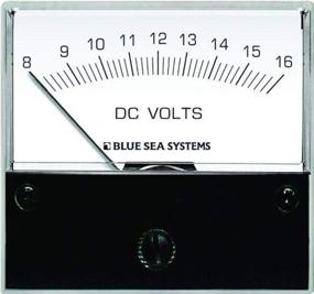 img 1 attached to Accurate DC Voltmeter 8-16V 2-3/4&#34; for Precise Electrical Measurements