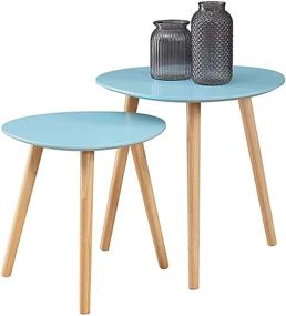 img 2 attached to Convenience Concepts Oslo Nesting Tables