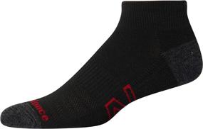 img 3 attached to Enhanced Comfort and Support: New Balance Men's Arch Compression Cushion Socks (6 Pack)