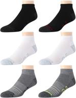 enhanced comfort and support: new balance men's arch compression cushion socks (6 pack) логотип