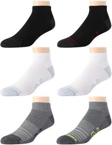 img 4 attached to Enhanced Comfort and Support: New Balance Men's Arch Compression Cushion Socks (6 Pack)