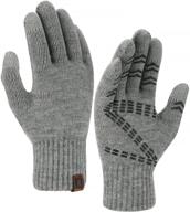 🔥 stay warm and connected with our winter gloves! introducing thermal touch screen technology logo