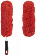 🧹 efficient dusting: oxo good grips microfiber hand duster and refill combo logo