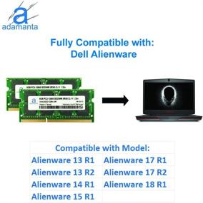 img 3 attached to 💻 16GB (2x8GB) Adamanta Laptop Memory Upgrade for Dell Alienware, Inspiron, Latitude, Optiplex, Precision, Vostro - DDR3L 1600Mhz PC3L-12800 SODIMM 2Rx8 CL11 1.35v Notebook RAM