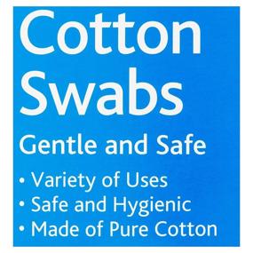 img 2 attached to Equate Cotton Swabs 2000 4X500Ct