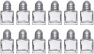 🧂 tezzorio glass pepper shakers for high-quality restaurant and food service equipment логотип