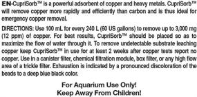 img 3 attached to 🔒 Seachem Cuprisorb 100ml: A Powerful Solution to Remove Copper from Aquariums