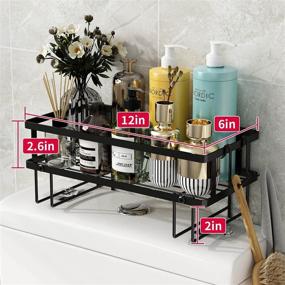 img 1 attached to Bathroom Organizer Restroom Organizers Adhesive Furniture