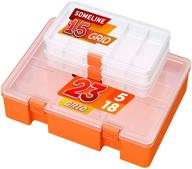 someline organisers transparent accessories compartments logo