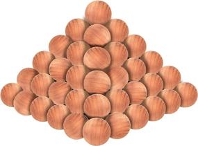 img 4 attached to 👕 Keep Your Clothes Fresh with yarlung 100 Pack Aromatic Cedar Balls - Natural Wood Closet Fresheners for Wardrobe Protection and Odor Removal