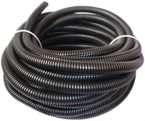 img 4 attached to 🐇 Cacovedo 30 ft Pet Cord Protector - Electric Wire Covers, Wire Loom Tubing for Rabbits, Cats, and Other Pets - Outer Diameter 1/2 inch